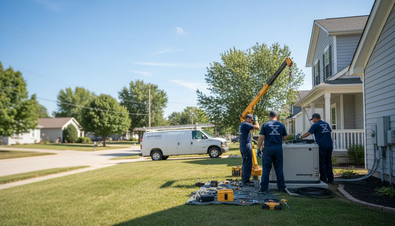 Generator Installation in Morrisonville, IL near me
